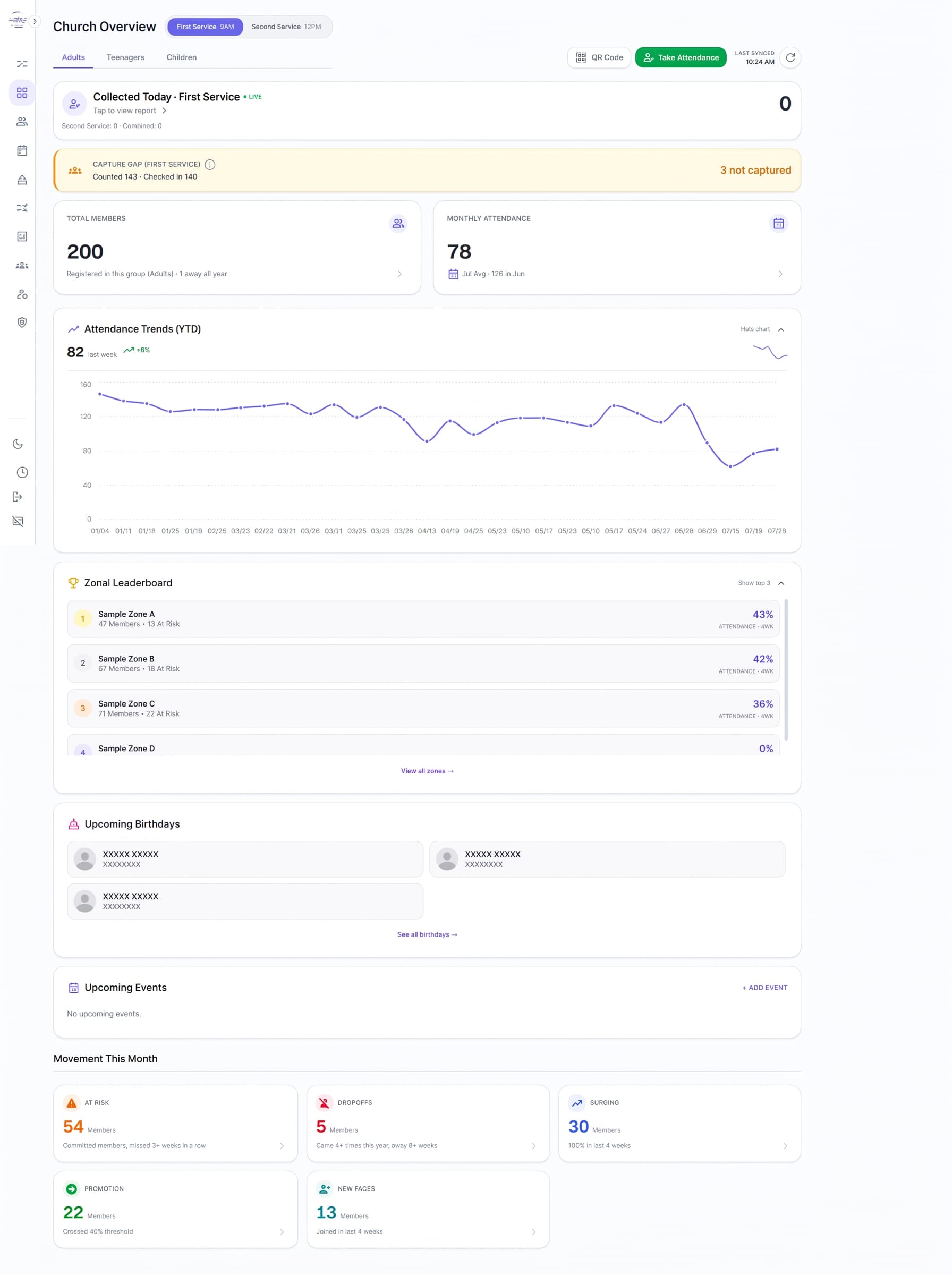 KingsFlock App product interface